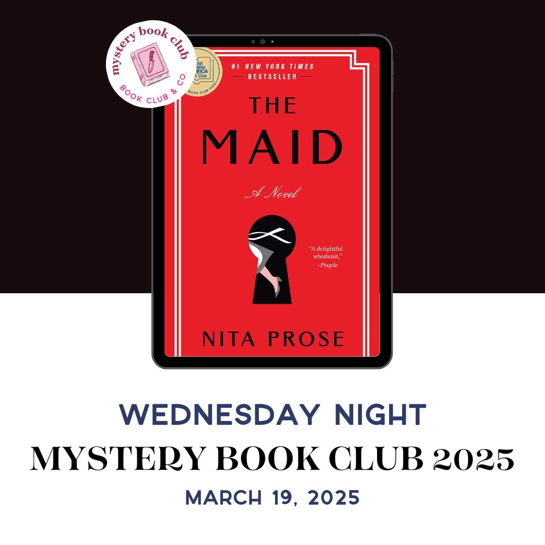 WEDNESDAY: Mystery Book Club (March 2025) – Bonne Vie Macarons